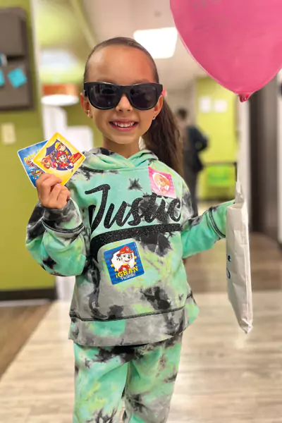 Happy Kid at Dentist